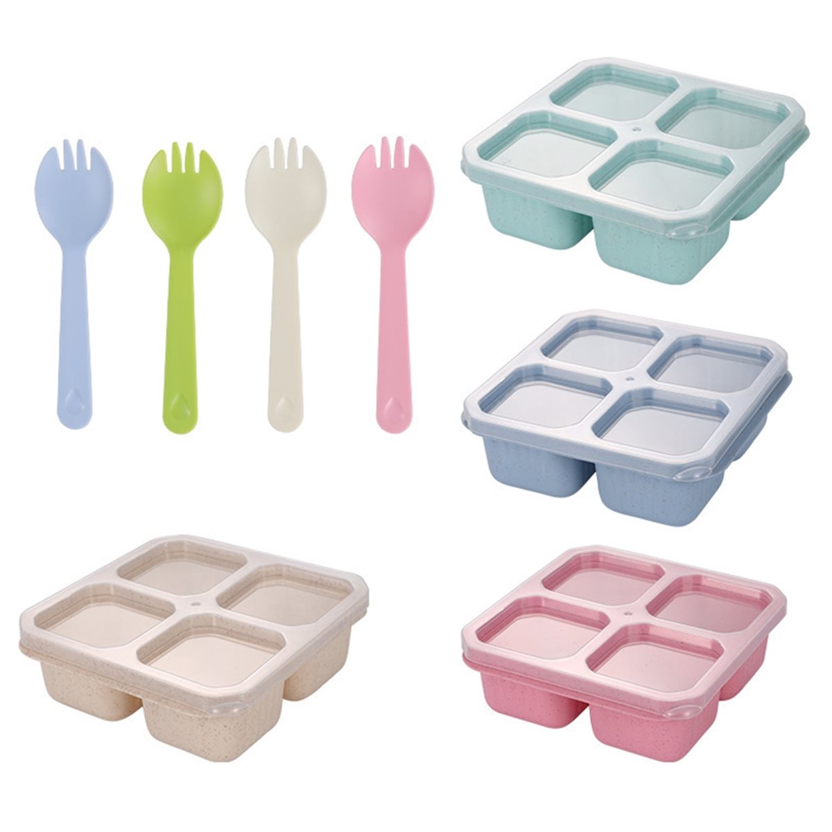 Food Snacks To Buy - 【TODAY-BUY】~@ Lot de 4 boîtes à
