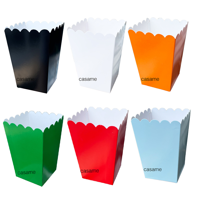Food Snacks For Christmas - Cartons de bonbons en papier, 12