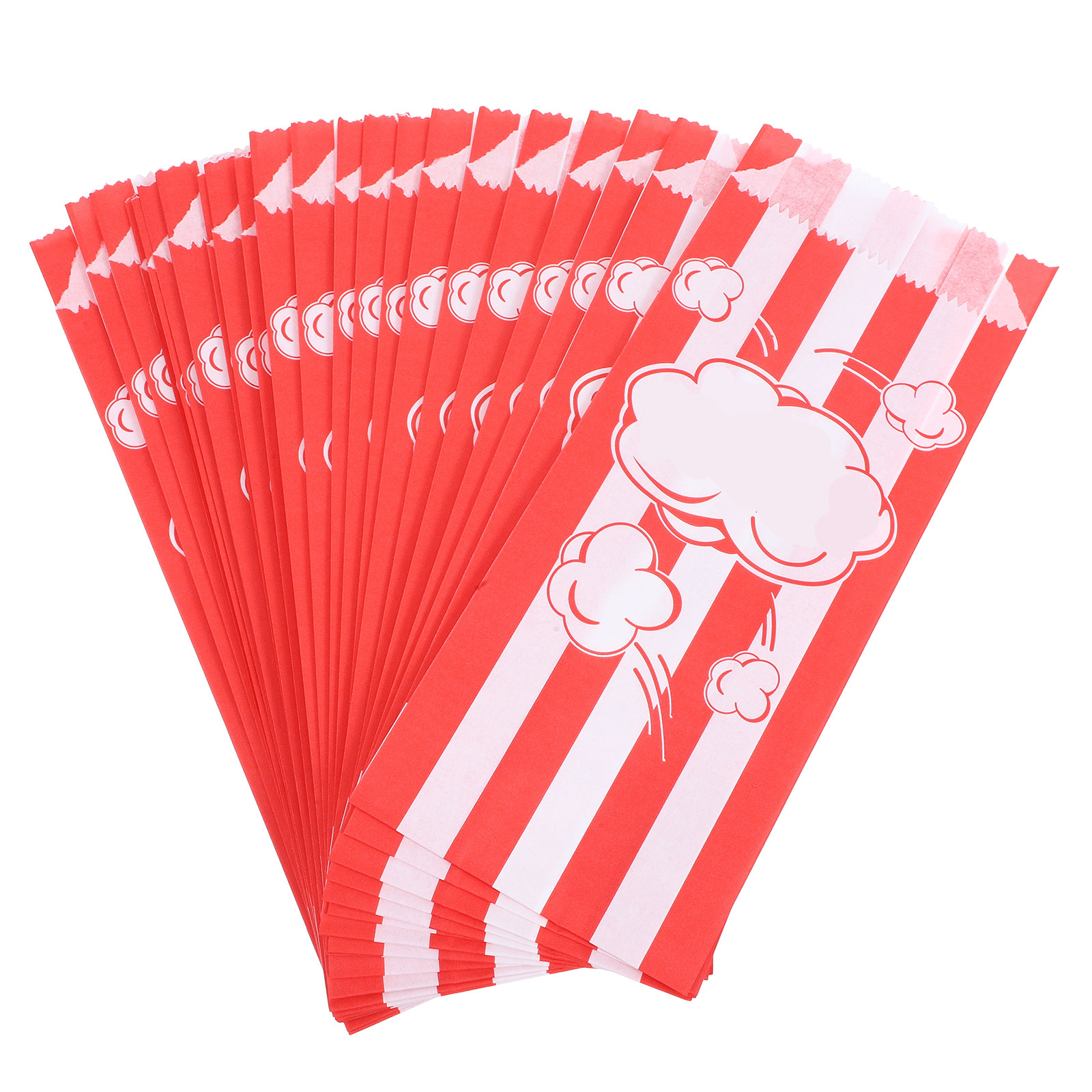 Food Snacks For Baby Shower - 30 sacs en papier pour pop-corn,