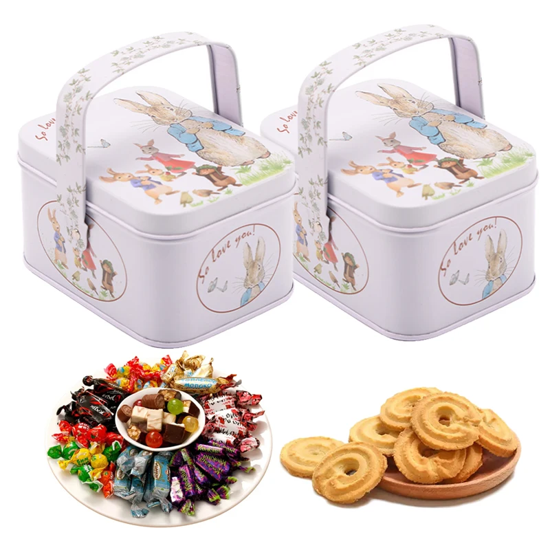 Food Snacks For Baby Shower - Pot à biscuits lapin Vintage avec