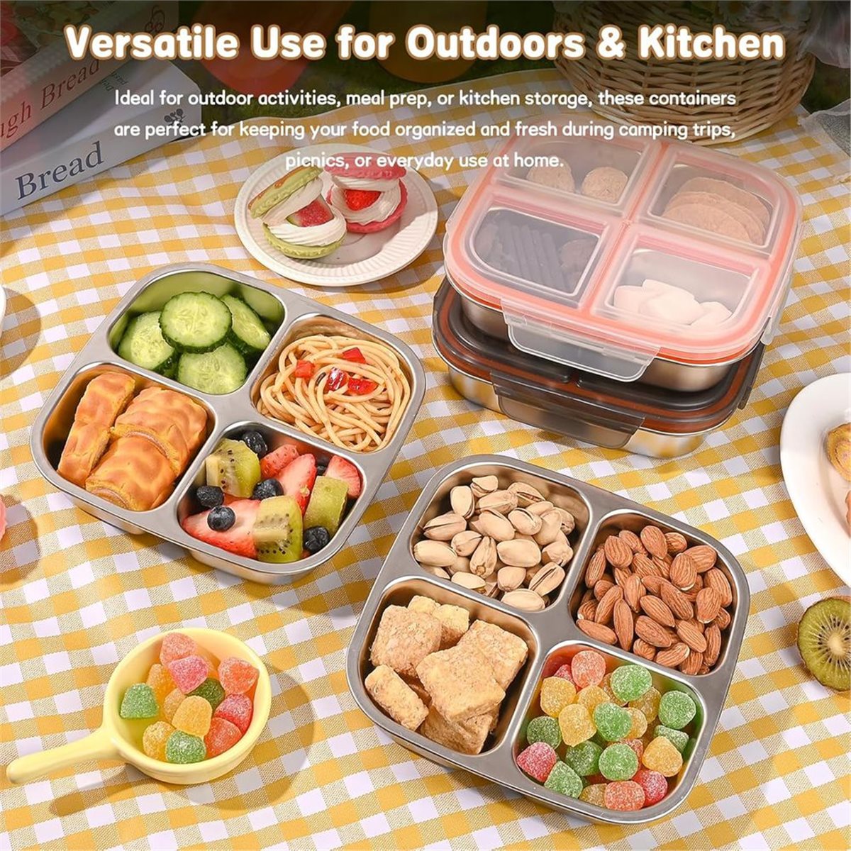 【TODAY-BUY】~@ Lot de 2 récipie - Food Snacks To Buy avis et prix