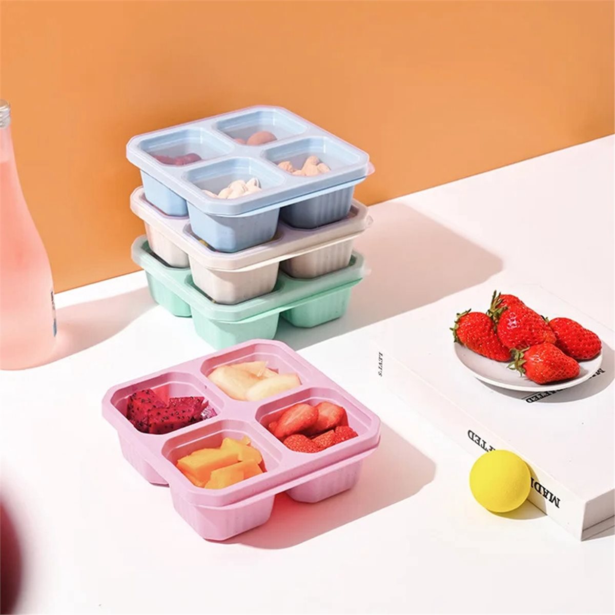 【TODAY-BUY】~@ Lot de 4 boîtes  - Food Snacks To Buy avis et prix