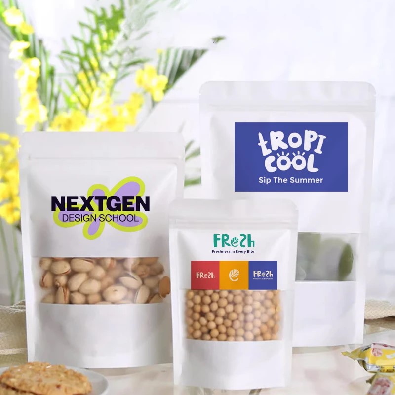 50 sacs personnalisés en papie - Food Snacks For Christmas avis et prix