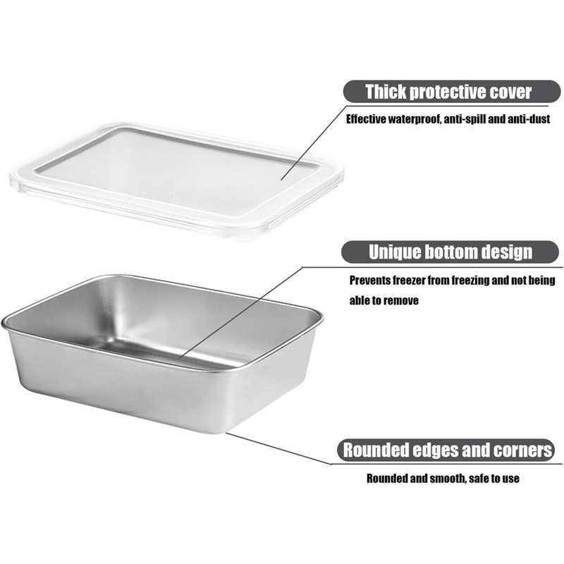 Contenants en acier inoxydable - Food & Snacks Coloring avis et prix