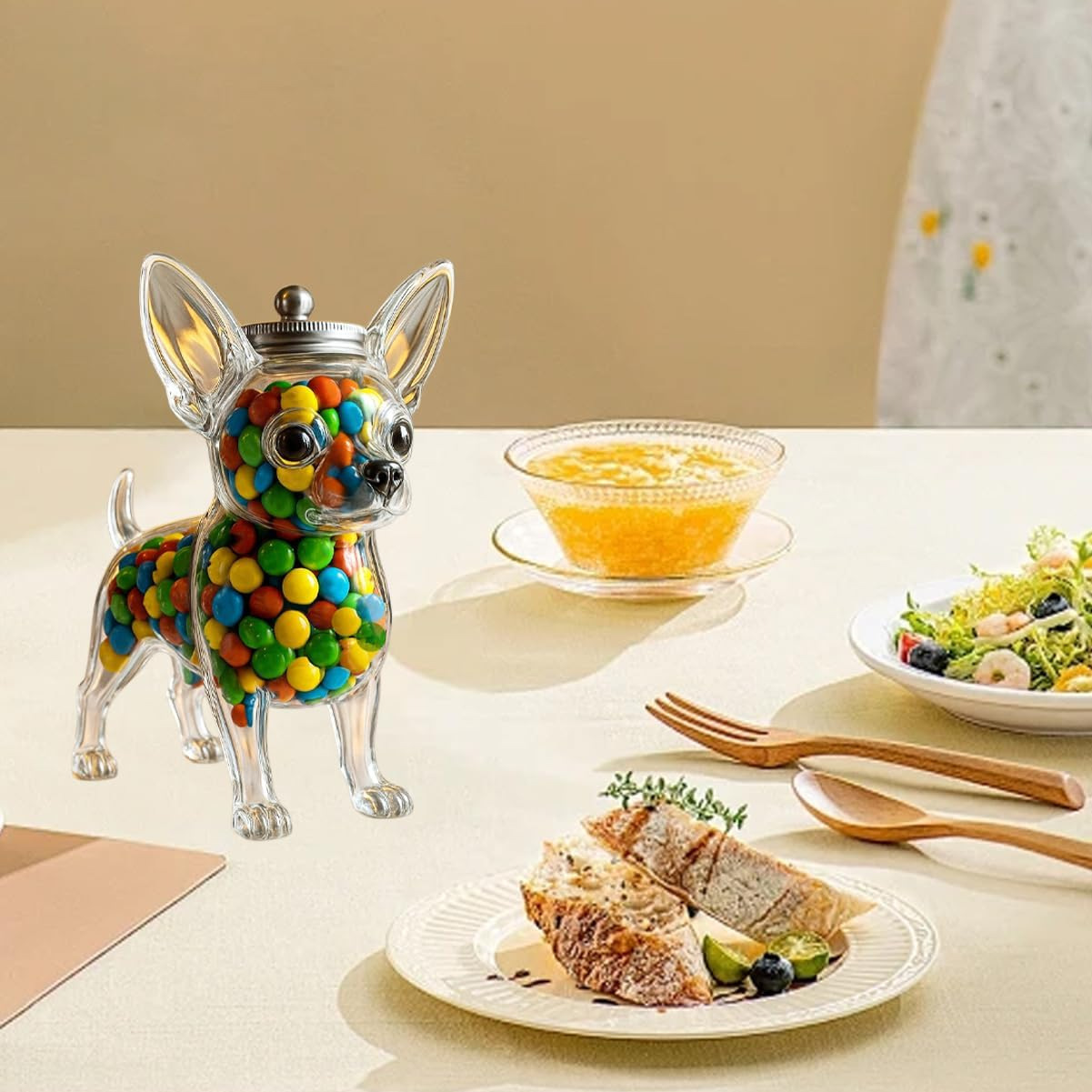 Récipient en forme de chihuahu - Food Snacks For Christmas avis et prix