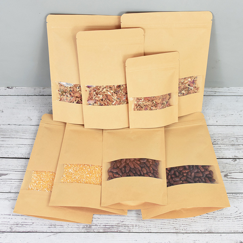 Sacs en papier Kraft à fermetu - Food Snacks For Christmas avis et prix