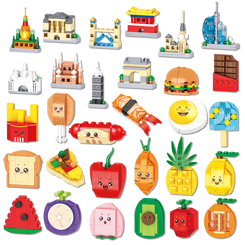 Kit de blocs de construction d - Food Snacks Ideas avis et prix